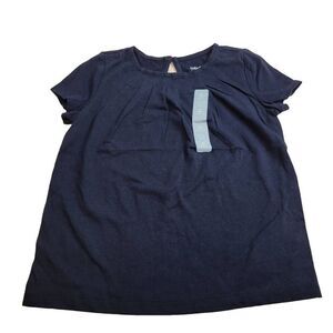 Baby Gap solid Navy top 4T
